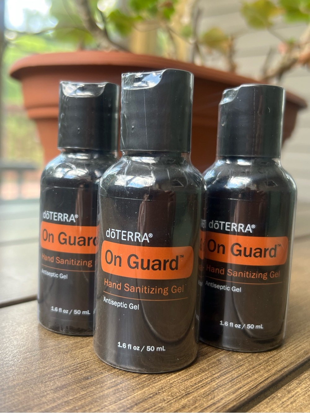 3-Pack doTERRA On Guard Antiseptic Hand Cleansing Gel | Sealed & Unused